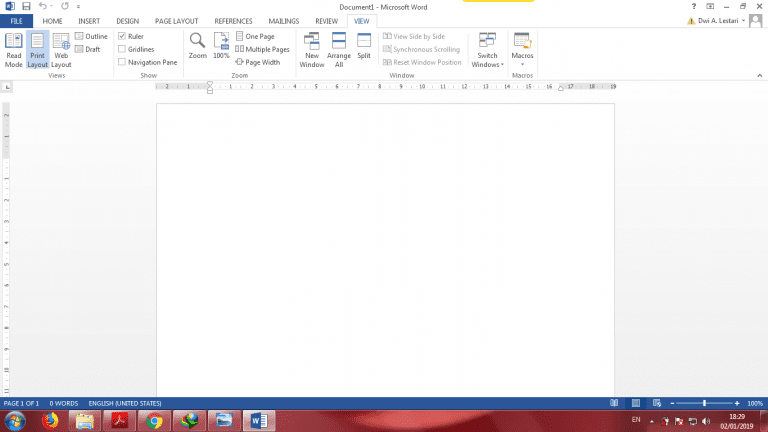 Cara Mengaktifkan Gridlines Di Microsoft Word