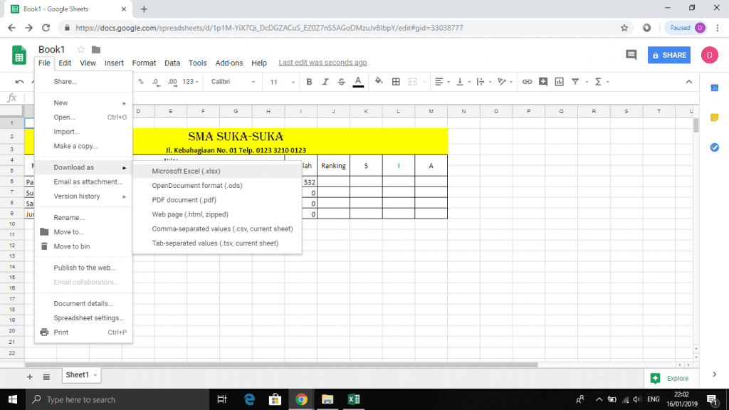 Cara Membuka File Excel Yang Terkunci Tanpa Aplikasi