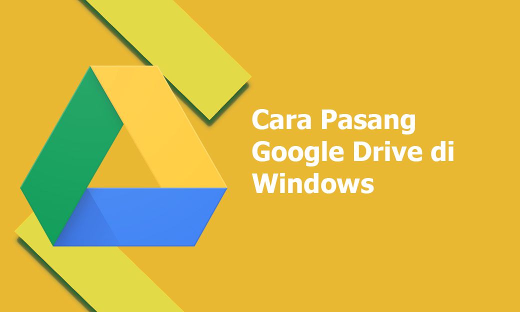 google drive windows setup
