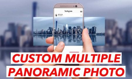 Cara Membuat Foto Multiple Panorama di Instagram