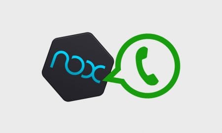 cara menambahkan kontak WhatsApp di Nox App Player
