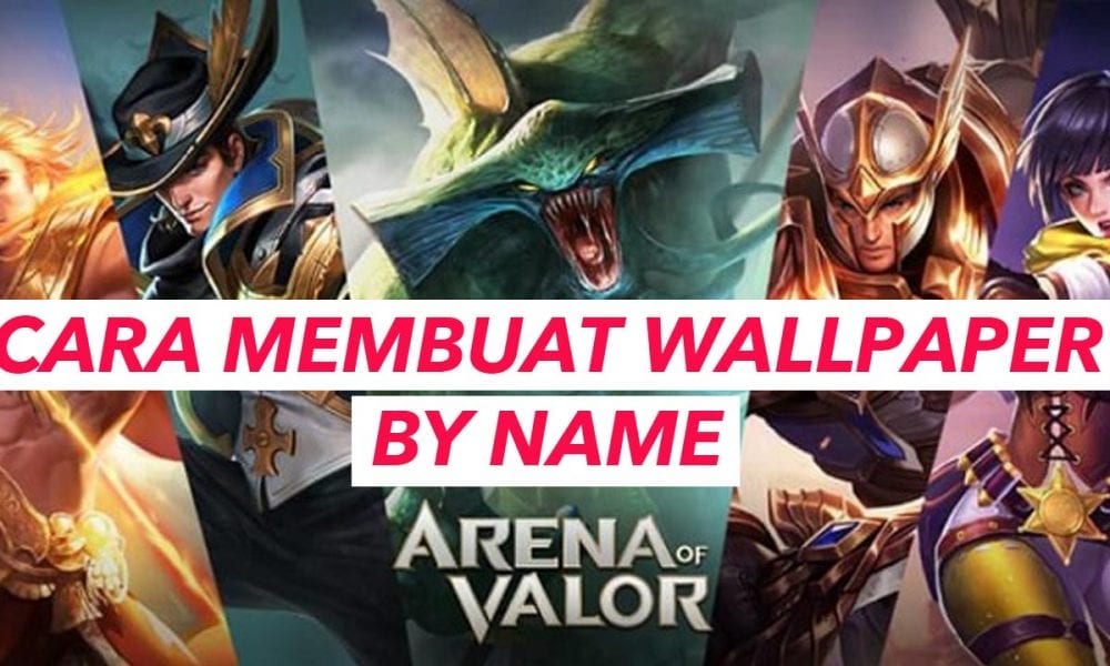 Cara Membuat Wallpaper AOV dengan Nickname Sendiri | Inwepo