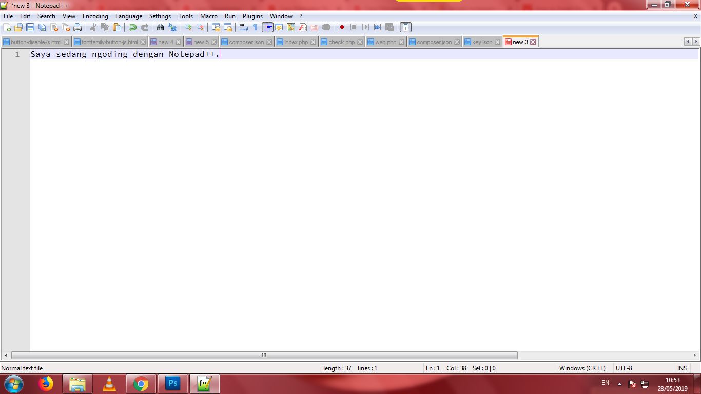 Cara Membuat Teks Uppercase Di Notepad++