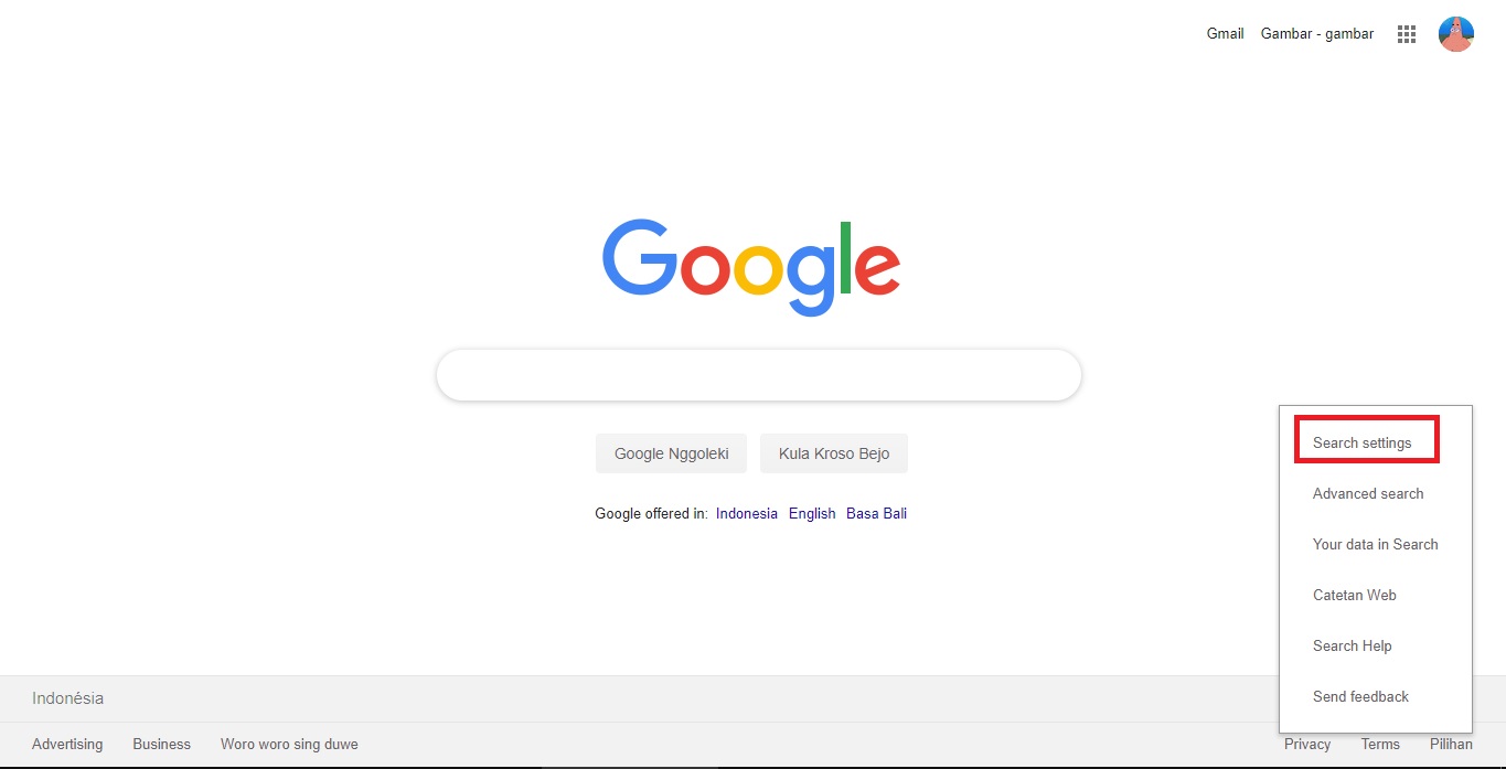 Cara Mudah Mematikan Safe Search Di Google