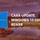Cara Update Windows 10 Dengan Benar