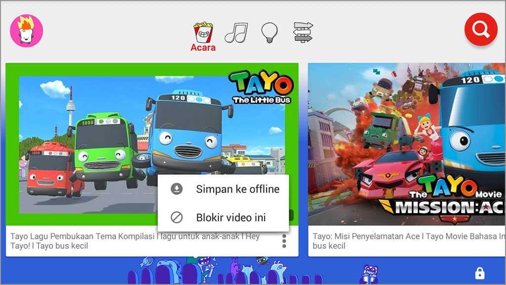 blokir video youtube kids1