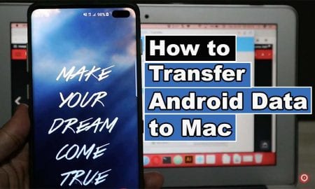 cara transfer file android ke mac