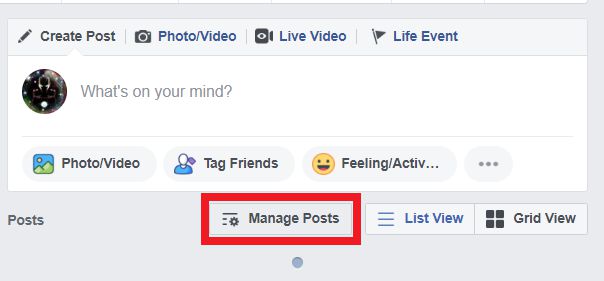 manage post 1