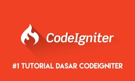 Cara Install dan Menggunakan CodeIgniter Untuk Pemula