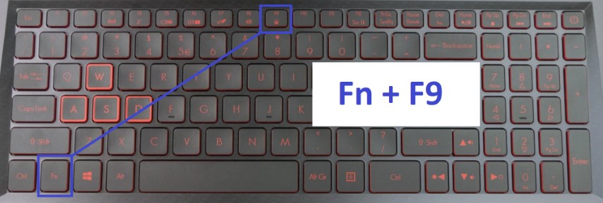 Cara menghidupkan lampu keyboard laptop hp