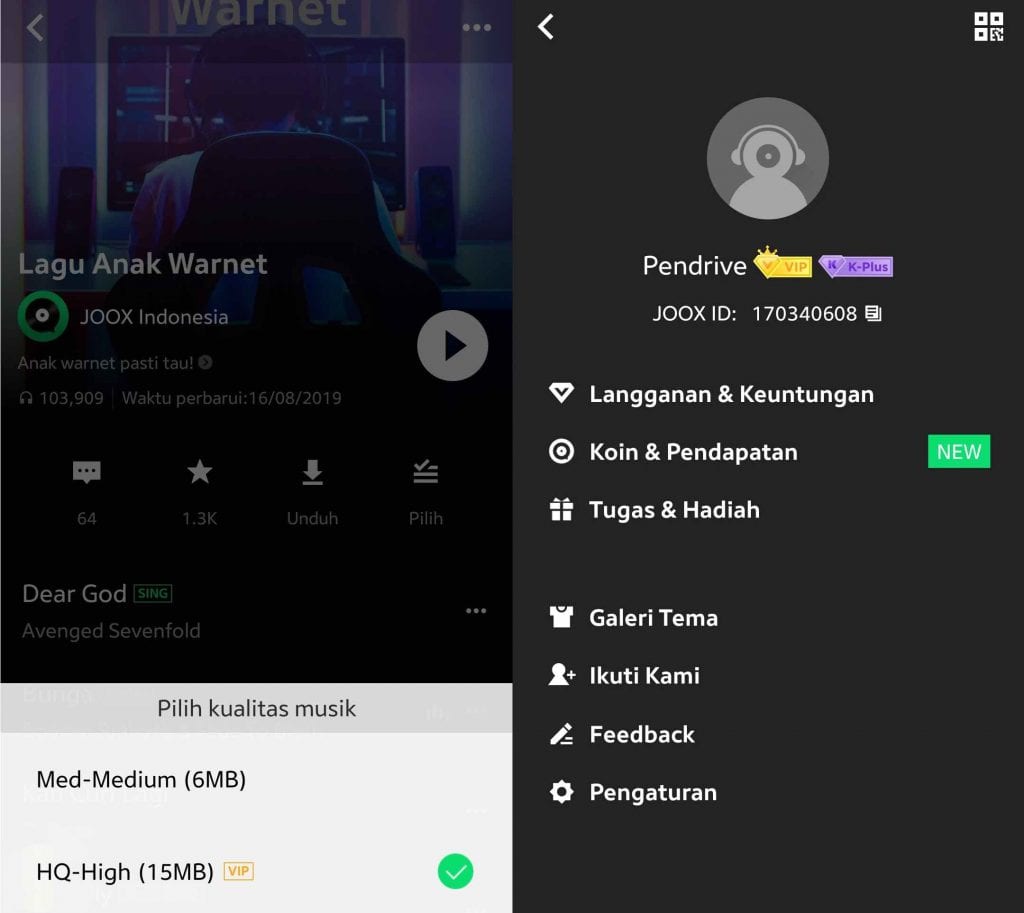 Cara Mendapatkan JOOX VIP KPlus Gratis Selamanya Terbaru Inwepo Cara Mendapatkan JOOX VIP KPlus Gratis Selamanya Terbaru Inwepo
