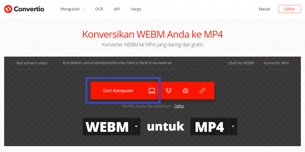 webm to mp4 1