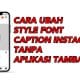STYLE FONT