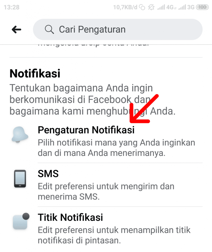 Cara Mematikan Notifikasi Live Facebook Di Android Inwepo 1856