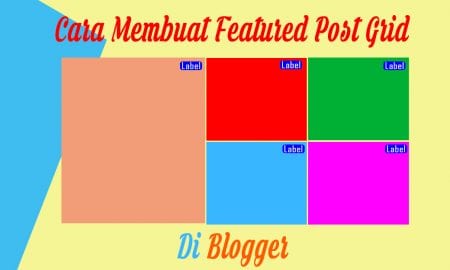 cara membuat featured post grid di blogger