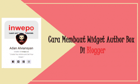 cara membuat widget author box di blogger 1