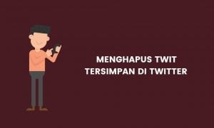 menghapus twit