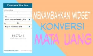 widget Konversi Mata Uang