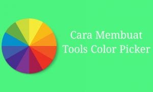 cara Membuat Halaman color picker