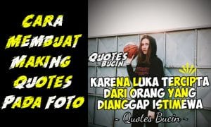 membuat making quotes