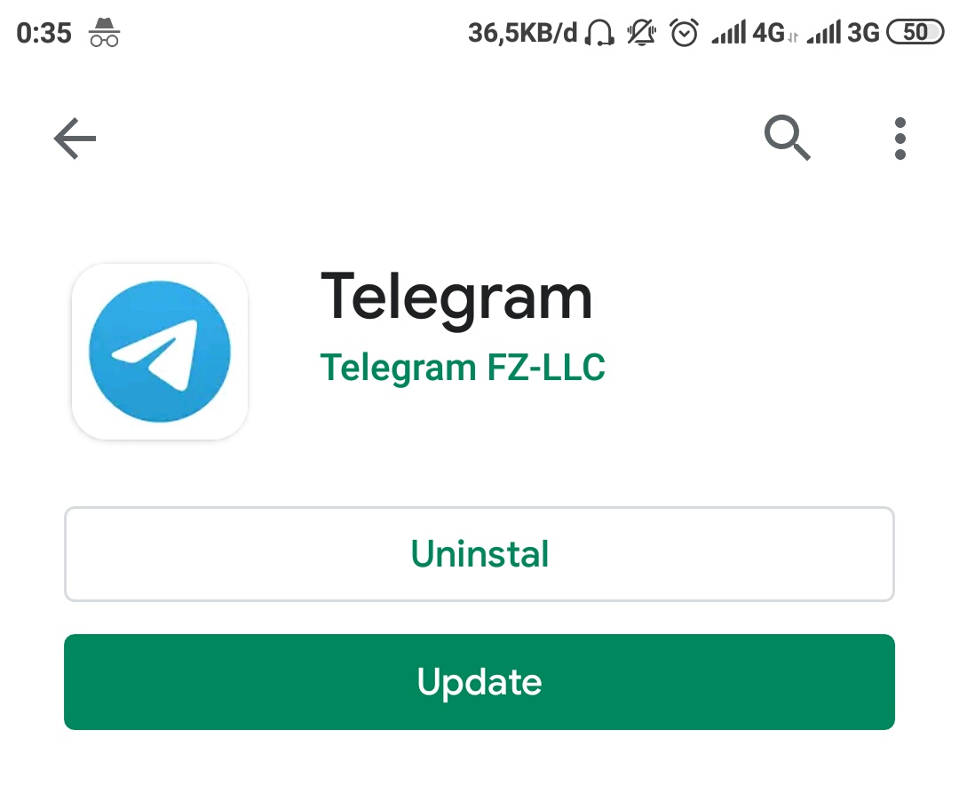 Cara menyembunyikan status online di telegram