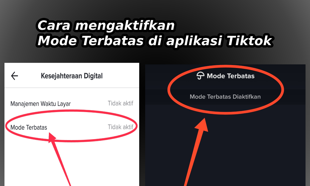 Cara Mengaktifkan Mode Terbatas Di Aplikasi Tiktok Inwepo Cara Mengaktifkan Mode Terbatas Di Aplikasi Tiktok Inwepo