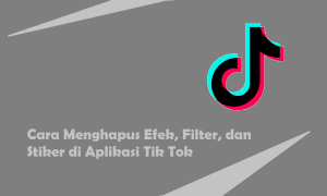 Cara Menghapus Efek Filter dan Stiker di Aplikasi TikTok