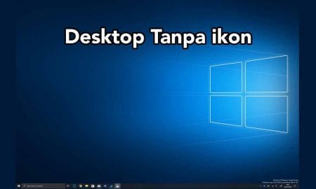 Cara Menghilangkan Icon Shortcut di Desktop Windows 10