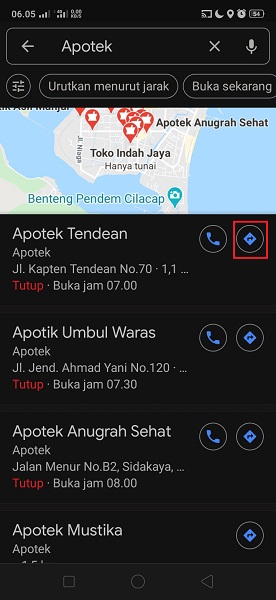 Cara Menampilkan Rekomendasi Tempat Umum di Google Maps