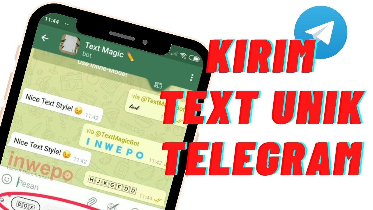 Cara Membuat Text Unik di Telegram Tanpa Aplikasi