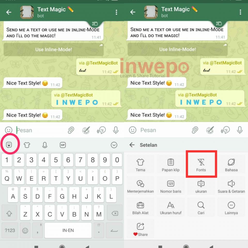 Cara Membuat Text Unik di Telegram Tanpa Aplikasi