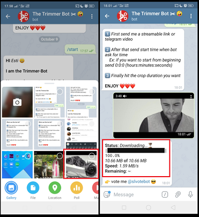 Cara Mudah Cut dan Trim Video di Telegram