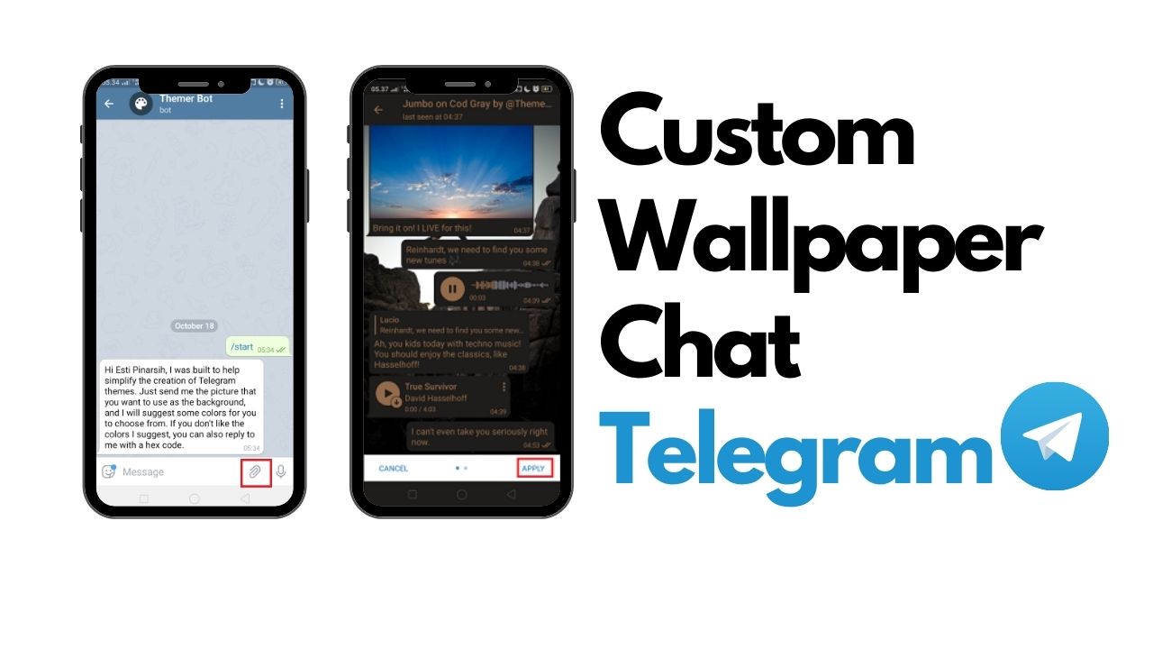 Cara Mudah Mengubah Wallpaper Chat di Telegram