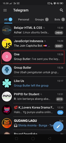 Cara Membuat Pesan Selamat Datang di Group Telegram