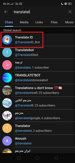 4 Bot Translate Bahasa di Telegram