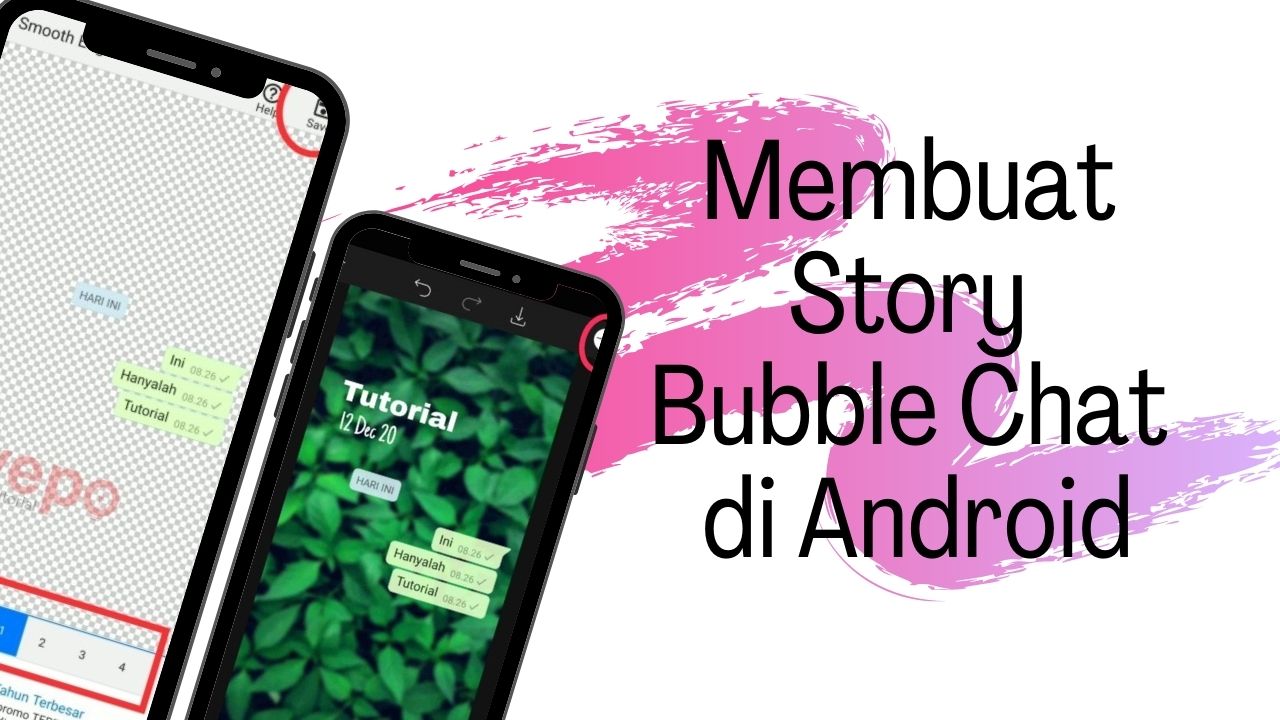 Cara Membuat Story Bubble Chat di Android