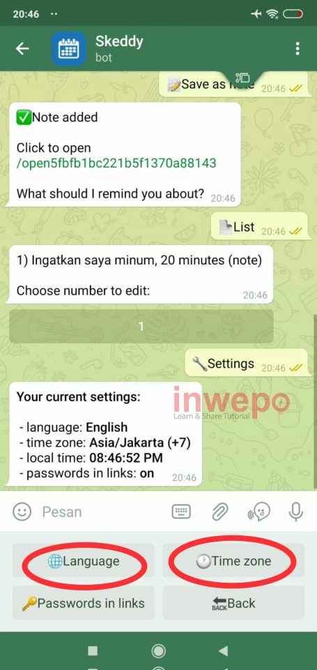 Cara Membuat Telegram Menjadi Alarm Pengingat 