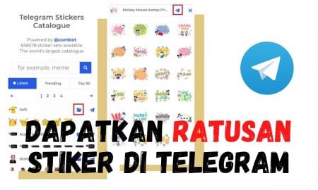Cara Mencari Stiker di Telegram Stickers Catalogue