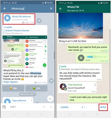 Cara Mengubah Template Telegram Menjadi WhatsApp