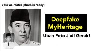 Cara Membuat Foto Menjadi Bergerak Dengan Deepfake MyHeritage tutorial