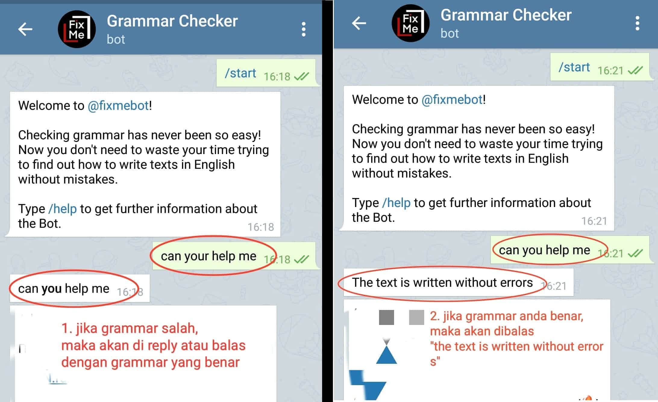 Cara Cek Grammar Bahasa Inggris Di Telegram