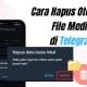 Cara Hapus Otomatis File Media di Telegram