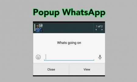 Cara Mengaktifkan dan Menonaktifkan Notifikasi Popup WhatsApp