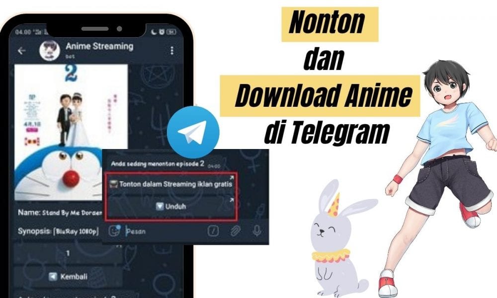Cara Nonton dan Download Anime di Telegram | Inwepo
