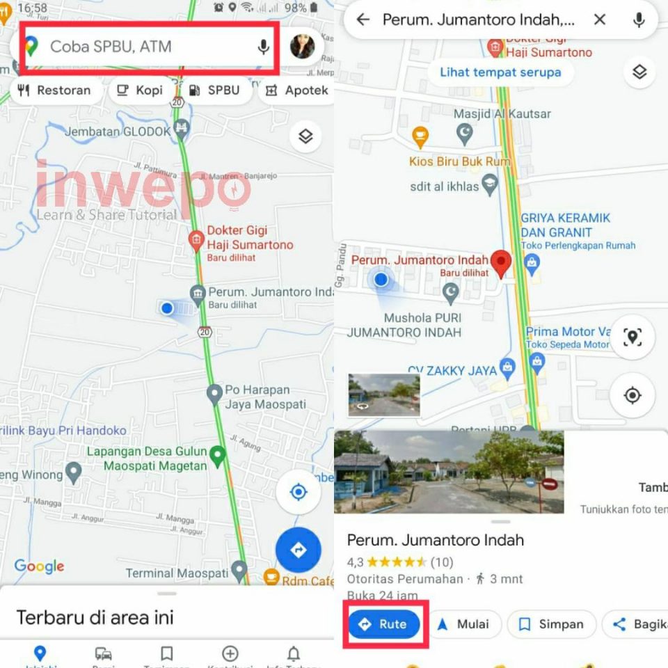 Cara Menggunakan Live View Google Maps