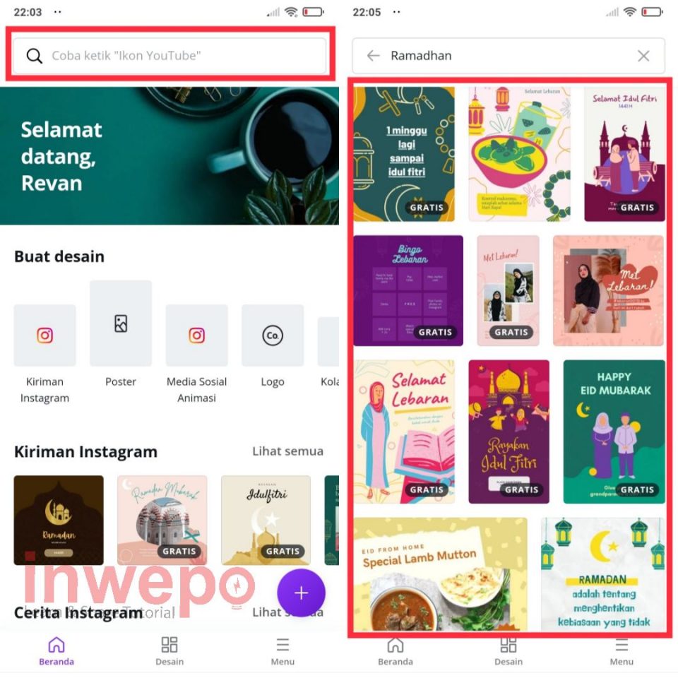 Cara Mudah Buat Poster Ramadhan dari Android