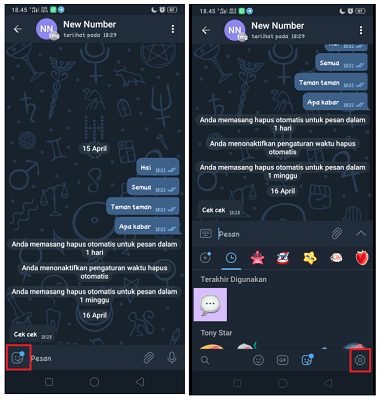Cara Mudah Menghapus Stiker di Telegram