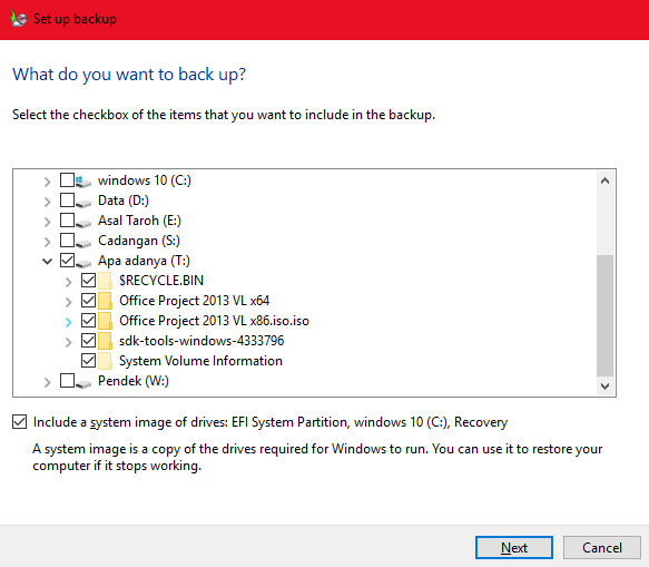 Cara Backup Data Disk Di Windows 10 Tanpa Aplkasi