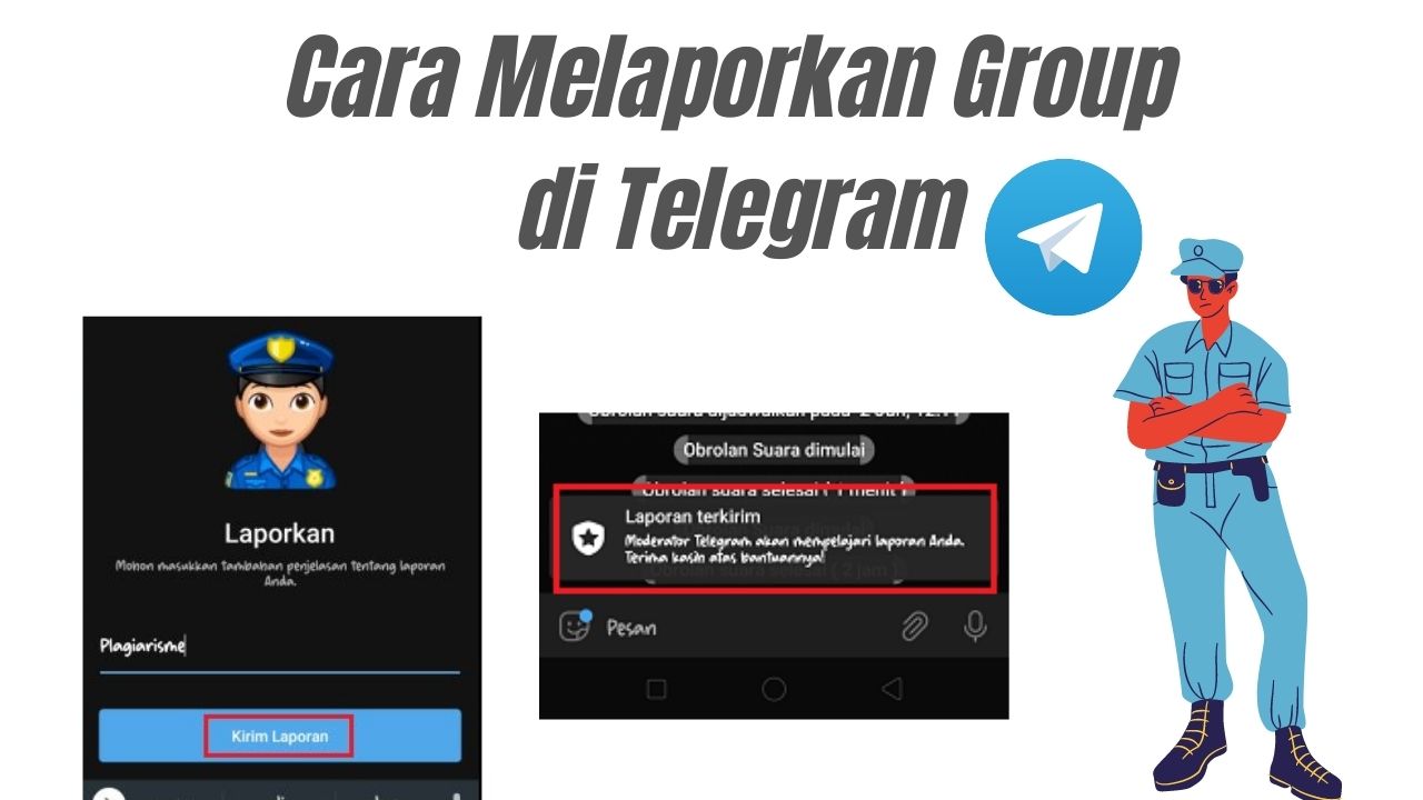 Cara Melaporkan Group di Telegram