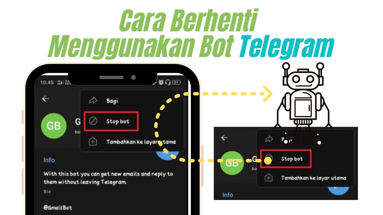 Cara Berhenti Menggunakan Bot Telegram • Inwepo